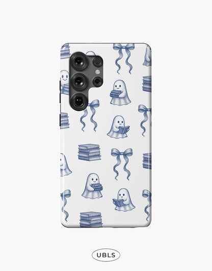 Kawaii Coquette Ghosts Love Books Phone Case
