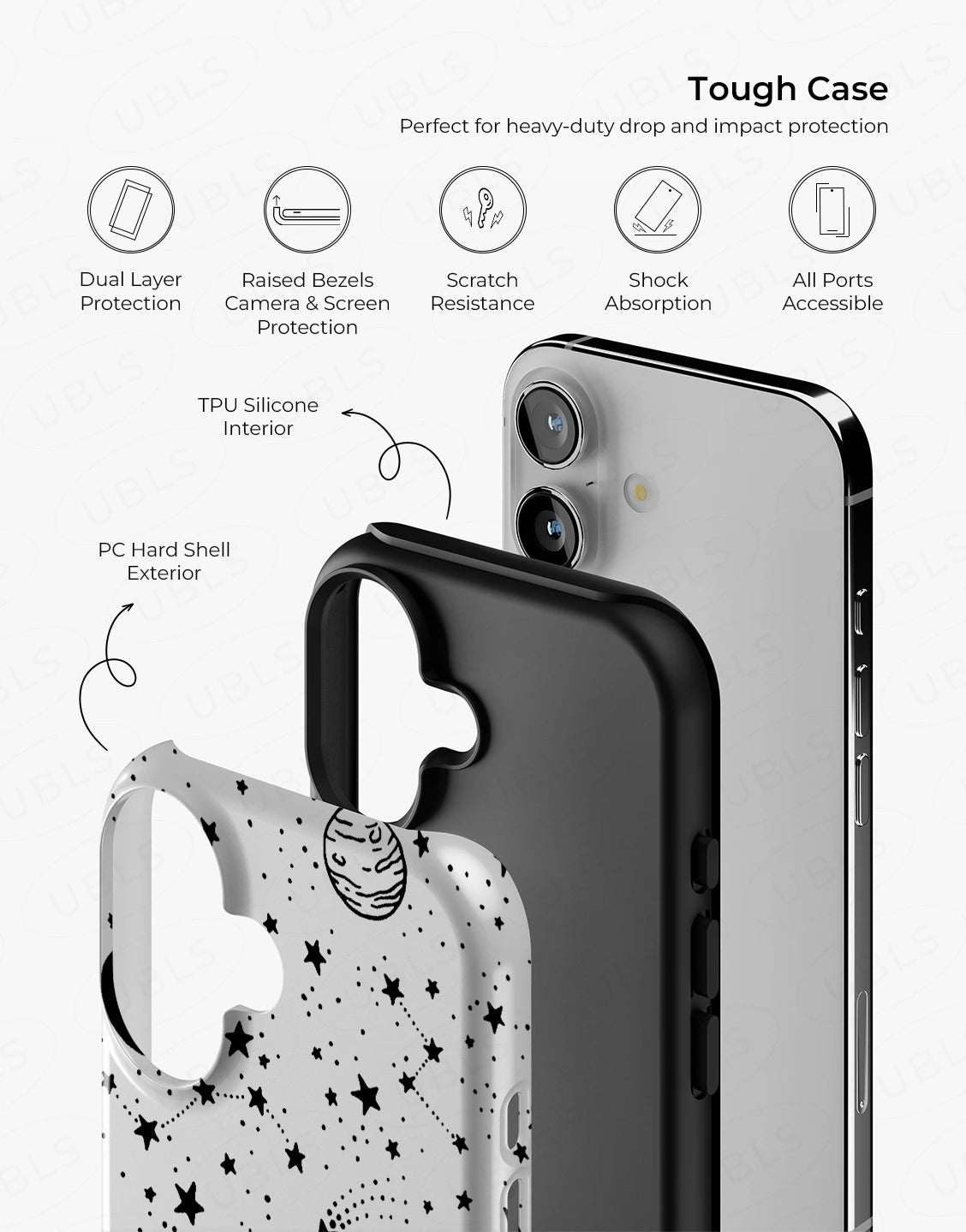 Cute Celestial Sky Space Phone Case