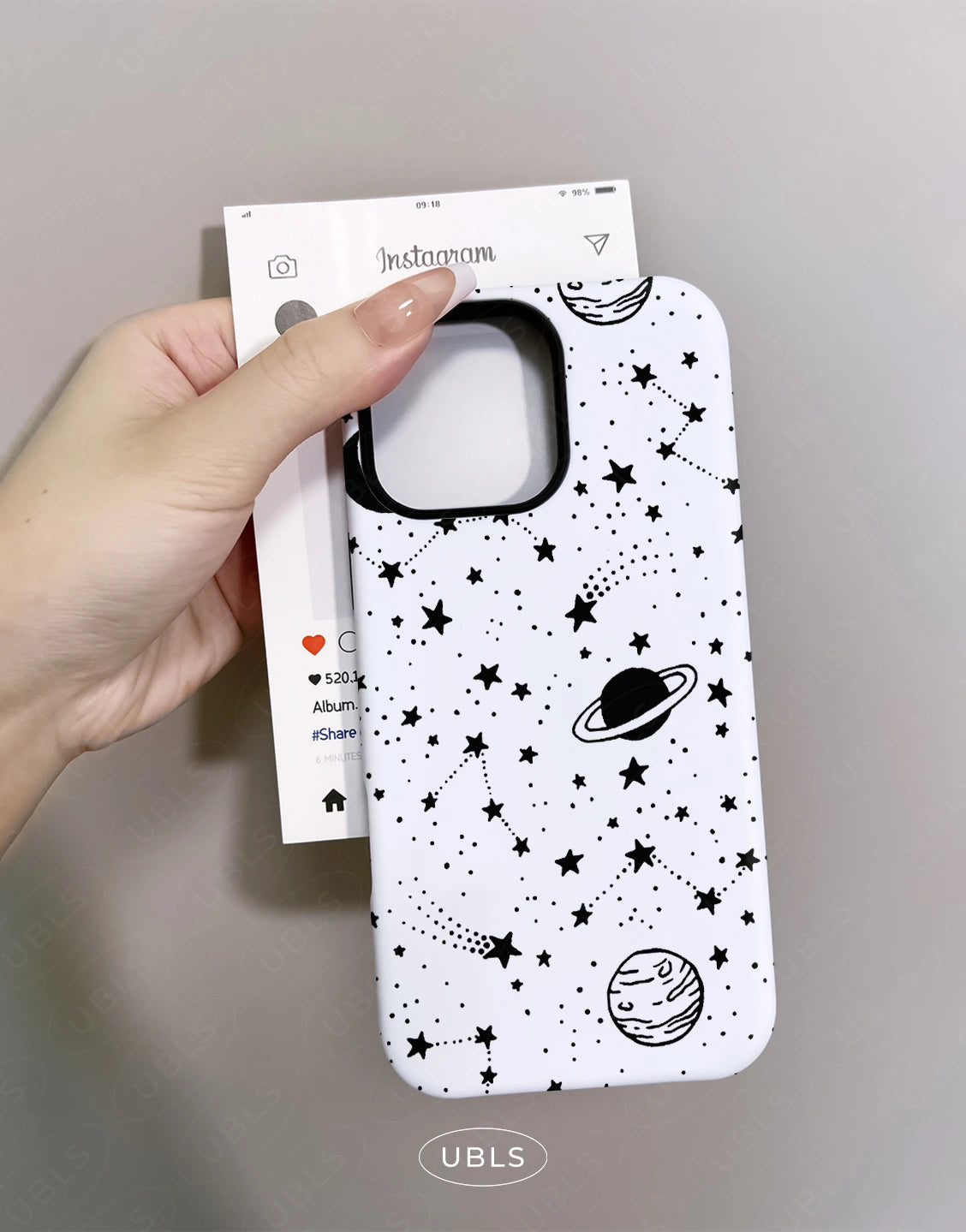 Cute Celestial Sky Space Phone Case