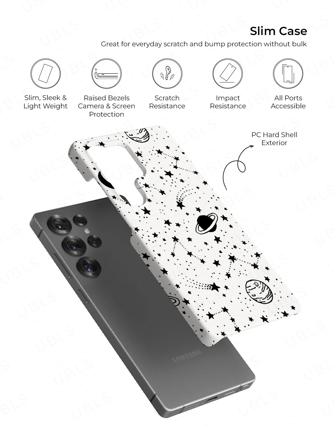 Cute Celestial Sky Space Phone Case