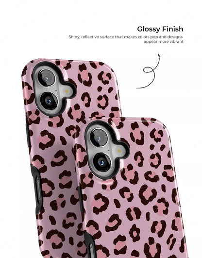 Pretty Pink Leopard Print iPhone Case