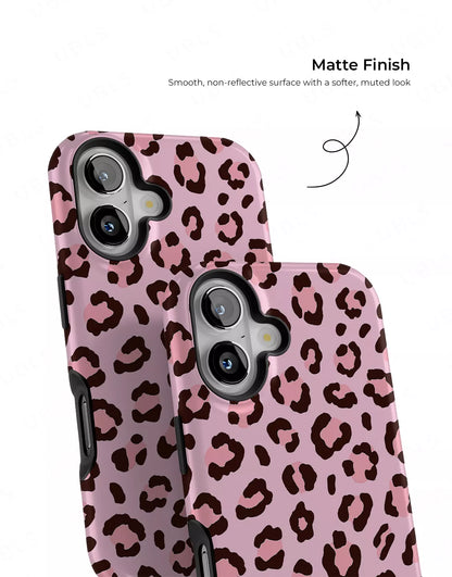Pretty Pink Leopard Print iPhone Case