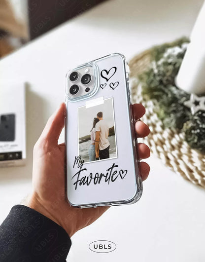 Personalized Custom Photo My Favorite Clear iPhone Case