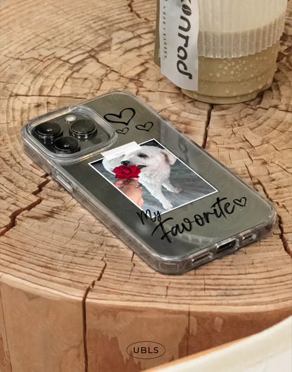Personalized Custom Photo My Favorite Clear iPhone Case