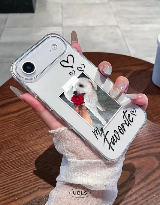 Personalized Custom Photo My Favorite Clear iPhone Case