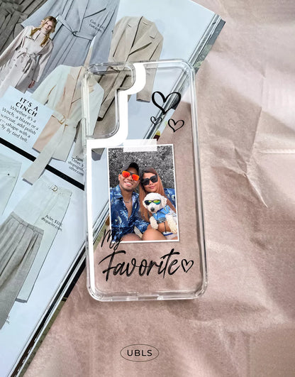 Personalized Custom Photo My Favorite Clear iPhone Case