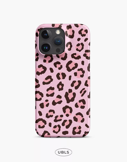 Pretty Pink Leopard Print iPhone Case