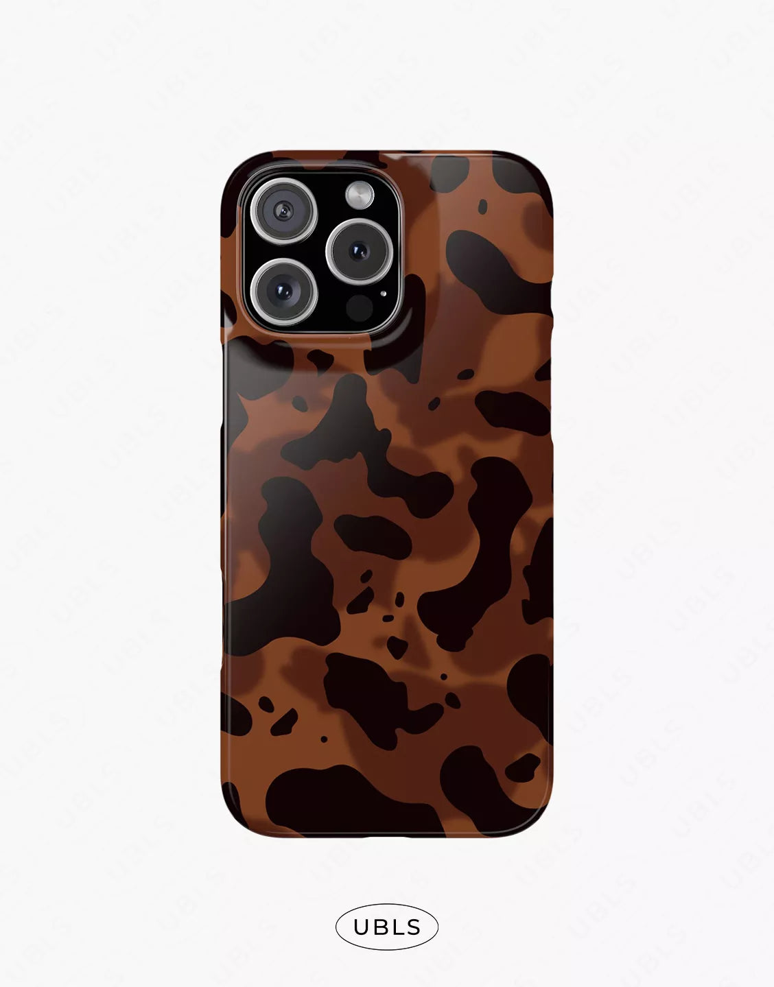 Luxe Tortoise Shell Pattern iPhone Case