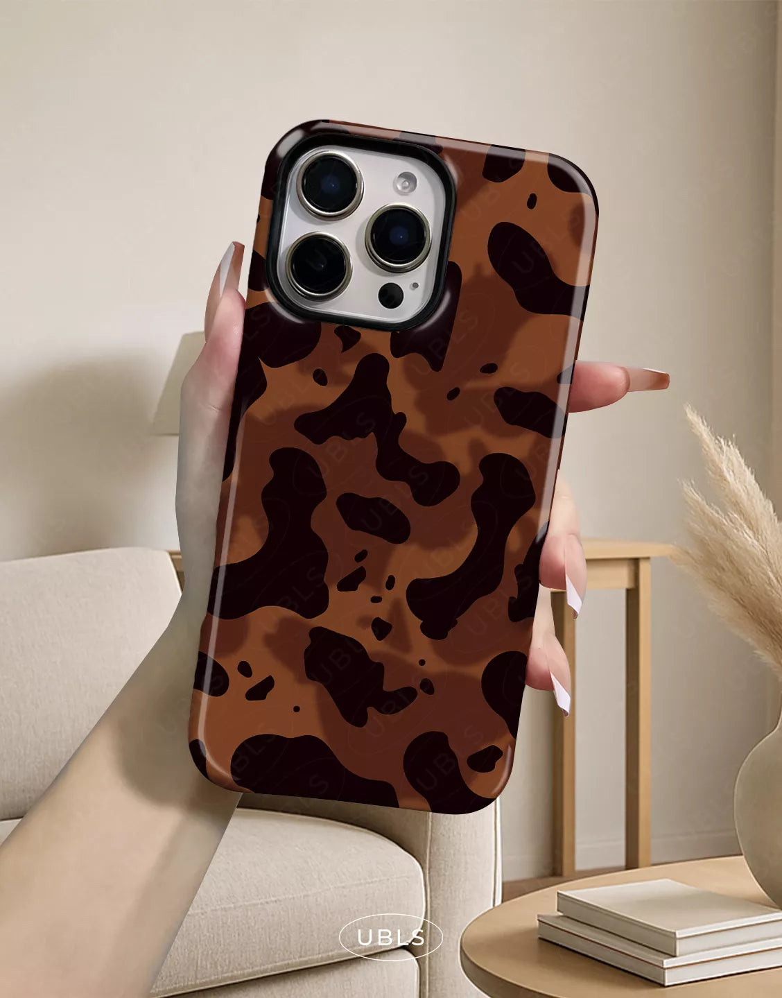 Luxe Tortoise Shell Pattern iPhone Case