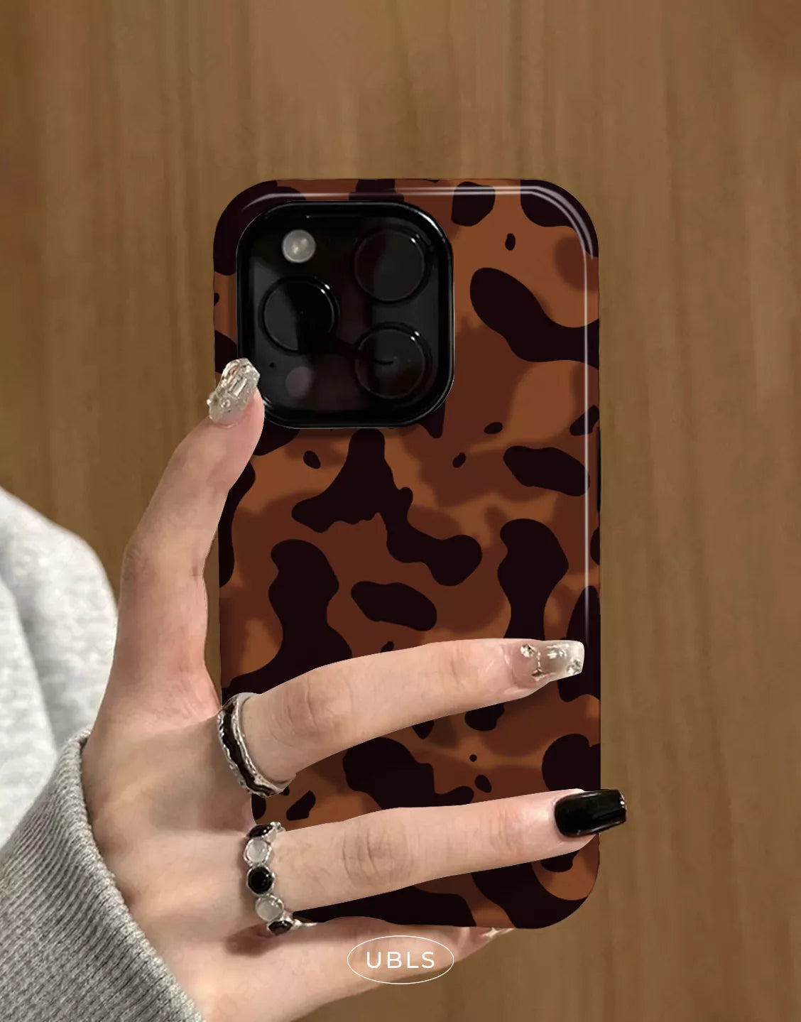 Luxe Tortoise Shell Pattern iPhone Case