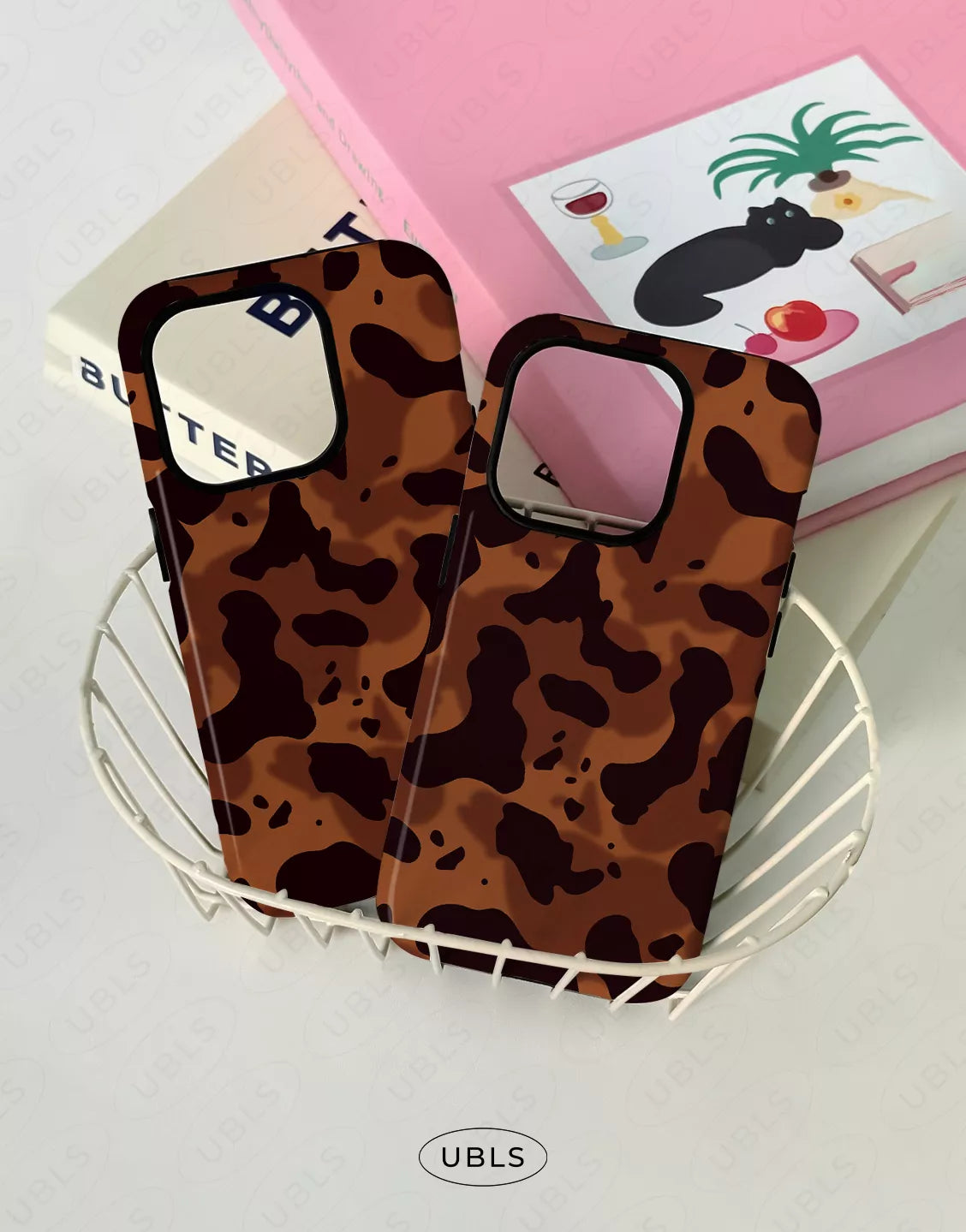 Luxe Tortoise Shell Pattern iPhone Case