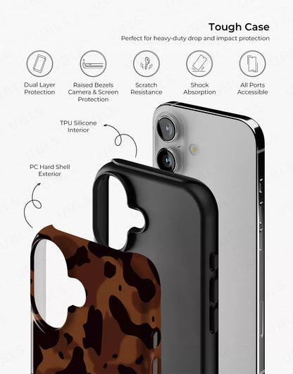 Luxe Tortoise Shell Pattern Samsung Case