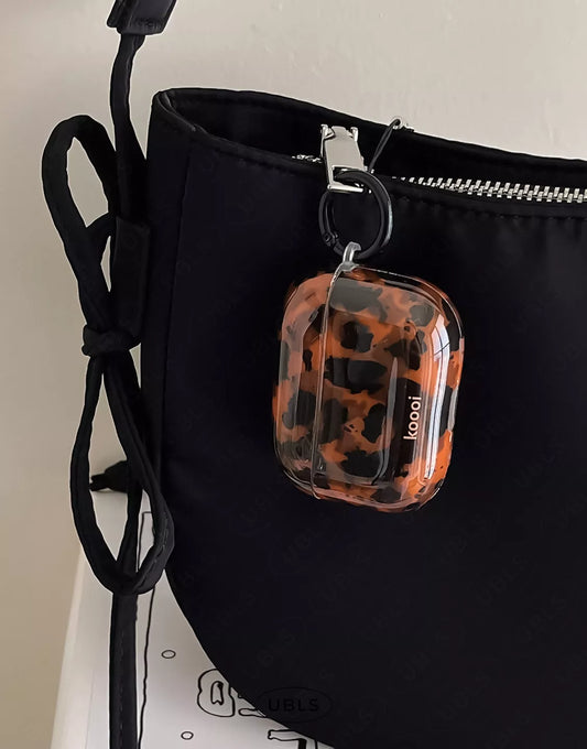 Tortoiseshell Amber Glossy AirPods Case