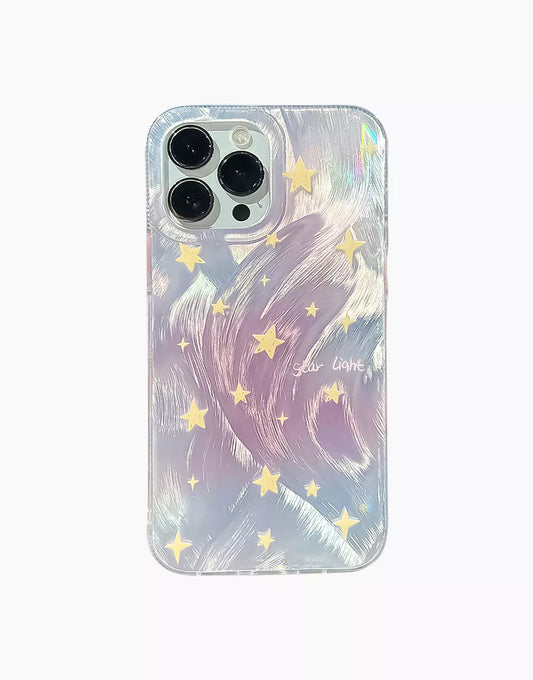 Pretty Mini Stars Laser iPhone Case - URBANLUSA