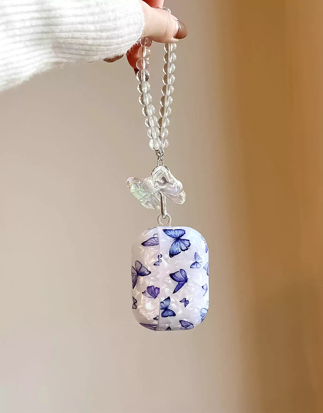 Dreamy Blue Butterflies AirPods Case - URBANLUSA