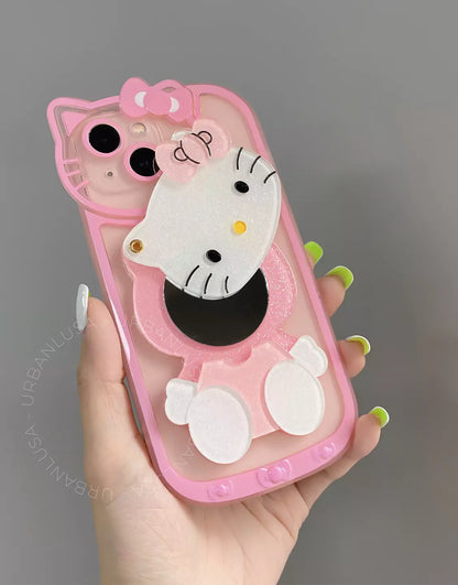 Coque iPhone transparente ondulée mignonne