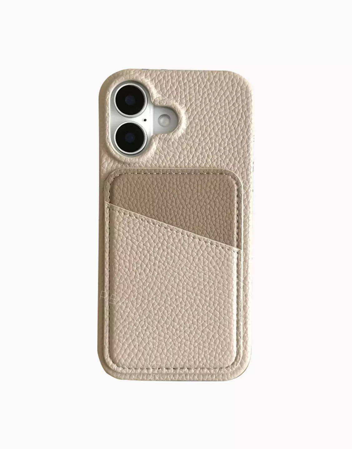 Cute Candy Color Khaki Leather Phone Case with Card Holder for iPhone 16 15 14 13 12 11 Pro Max Cute Light Brown iPhone 16 15 14 13 12 11 Case Aesthetic Phone Case Gift for Her