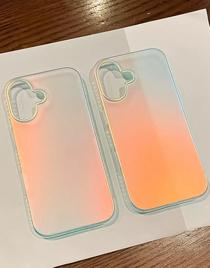 Matte Laser Aurora iPhone Case - URBANLUSA