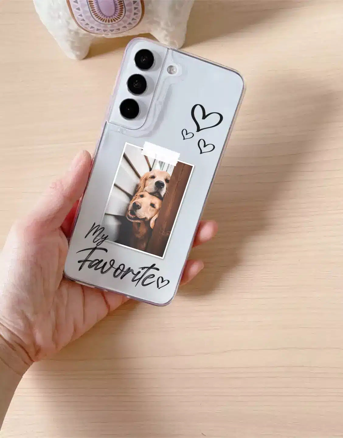 Esthetische glimlach telefoonhoesje iPhone / Samsung