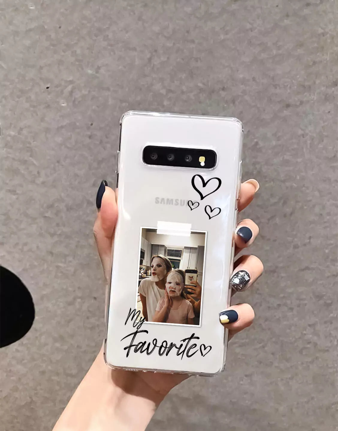 Esthetische glimlach telefoonhoesje iPhone / Samsung