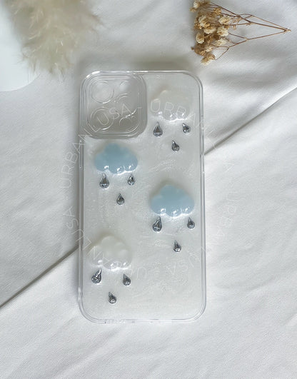 Prachtige glitter bling doorzichtige iPhone-hoes