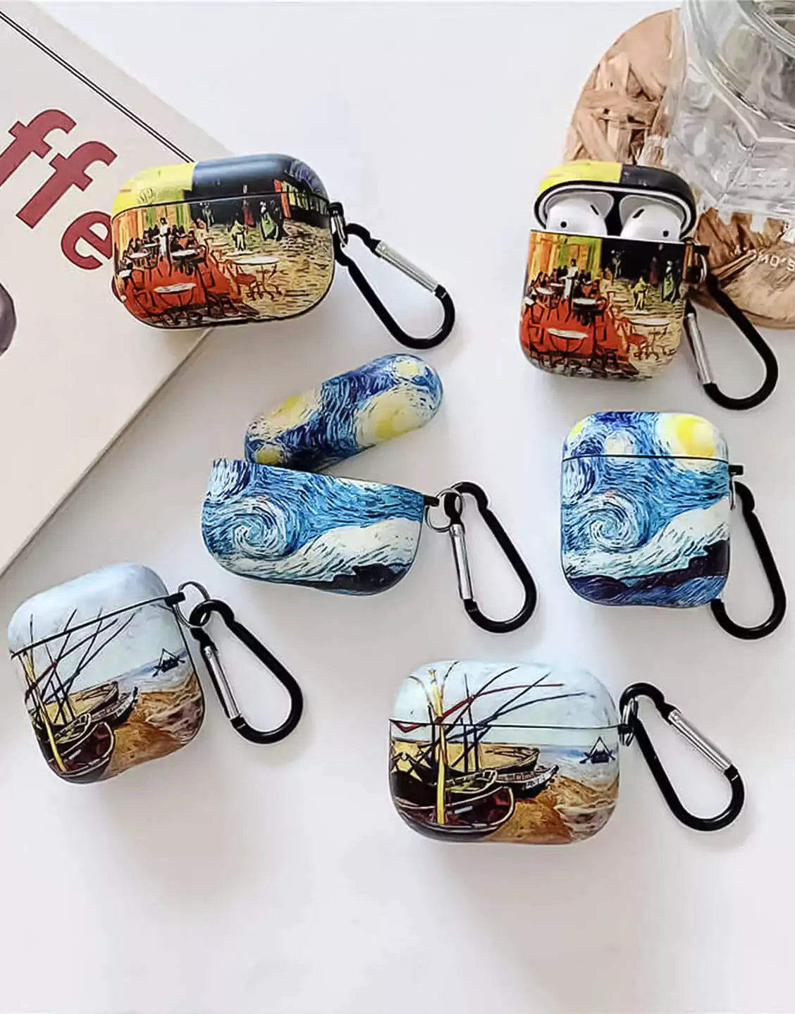 Vintage Van Gogh Art Airpods Case - URBANLUSA